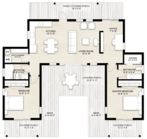 Truoba house floor plan