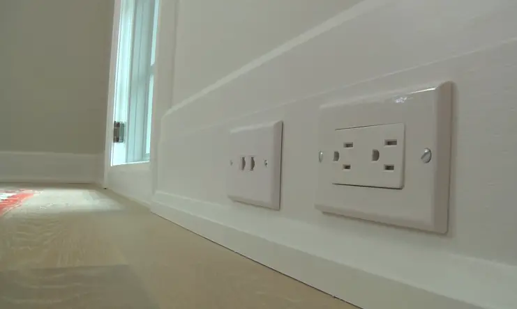 baseboard outlets